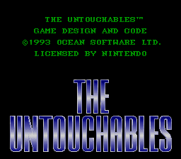 The Untouchables screenshot 3 for Super Nintendo